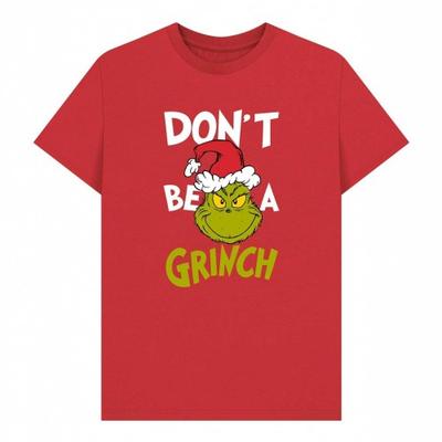 THE GRINCH Unisex Adult DonÂ´t Be A Grinch Graphic T-Shirt