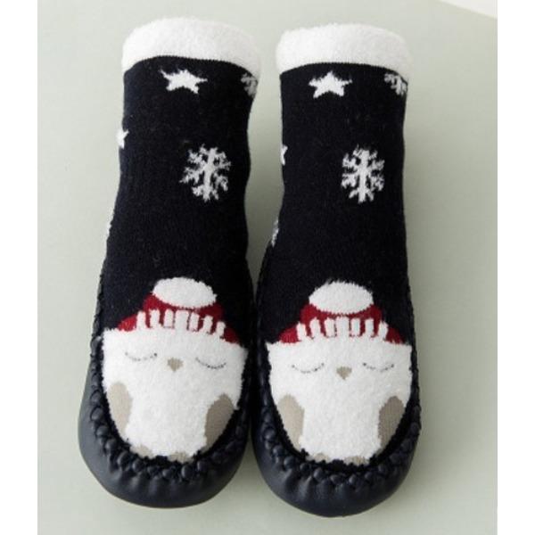 Baby Shoes Socks Children Infant Cartoon Socks Baby Gift Kids Indoor Floor Socks Leather  Non-Slip Spring Autumn Socks