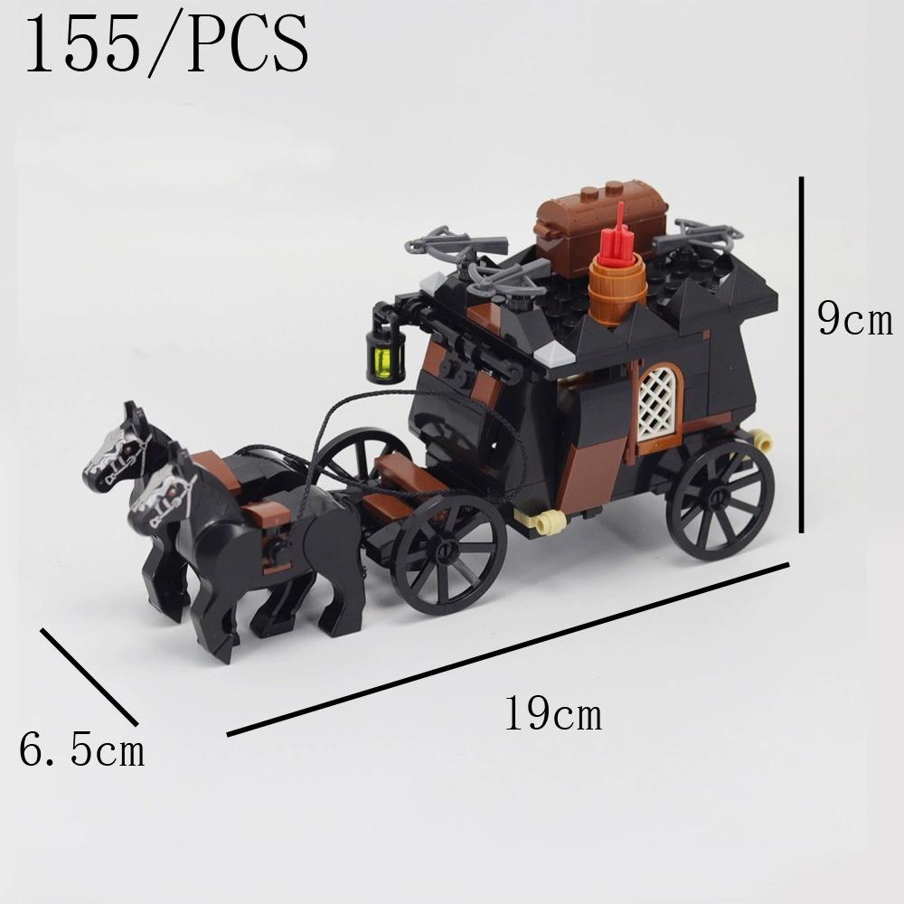 

Конструктор Карета Середньовічна Колісниця Вагон для в язнів Військові Збірні Іграшки