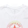 (WMNS) Converse Ombre Chuck Patch Crew T-Shirt Asia Sizing 'White Yellow' Women's 10017088-A01