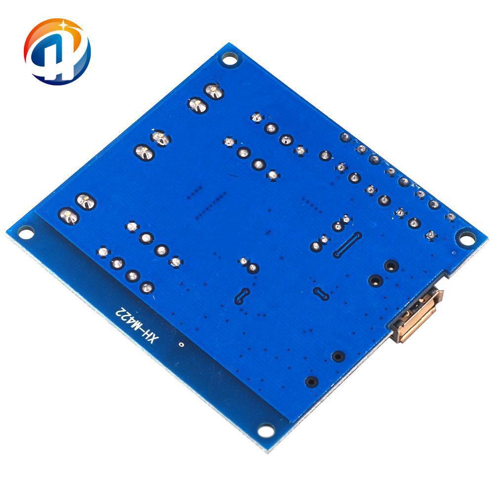 XH-M422 Dual 50W Bluetooth Amplifier Board with USB, TF Card Playback, TPA3116D2