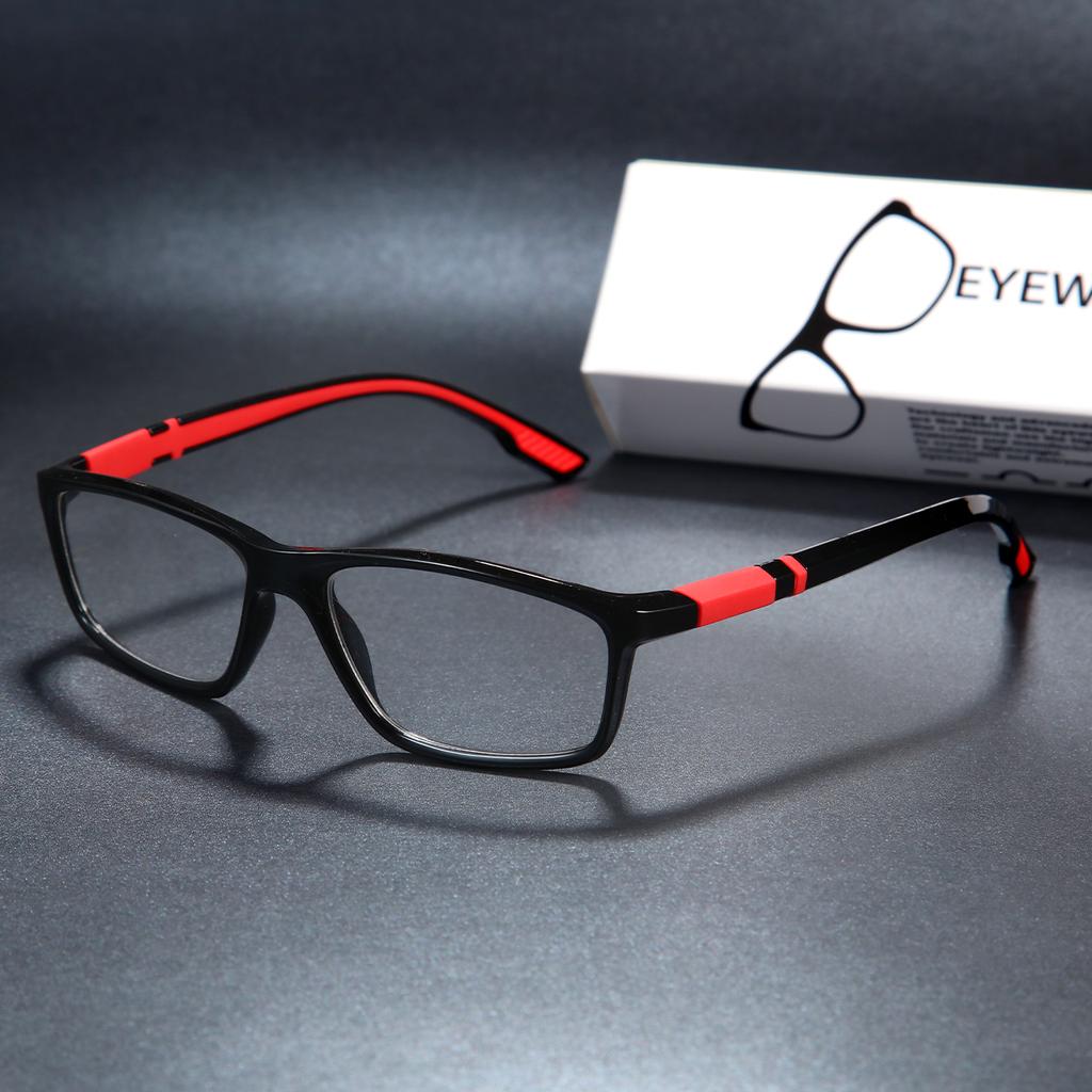3pcs Sporty Ultra-Light TR90 Sports Reading Glasses Fashion Anti-Blue Light Reading Glasses Sports Frames Unisex Men Women
