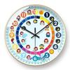 Kids' Educational Cartoon Wall Clock for Learning Time - Silent Clock for Children's Bedroom and School