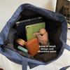 Stylish Comfortable and Versatile Texture Shoulder Bags for Women Large Storage Plaid Handle Bag Casual Simple Commuter Bag