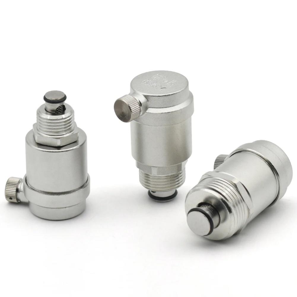 For Hot And Cold Water Systems Pointed Heating Valve Stainless Steel Valve DM15 G1 2 71*21mm Efficient Air Venting Valve
