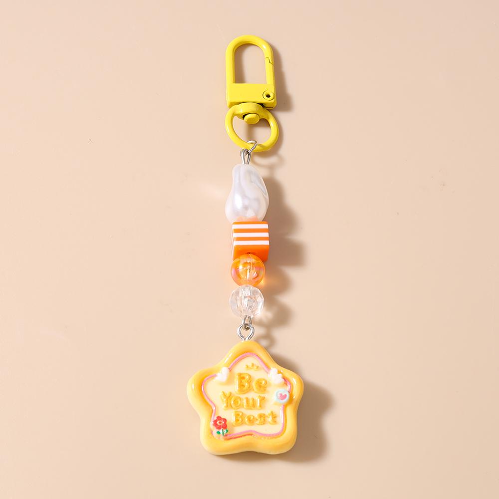 

Cute Resin Star Love Heart Key Chain Women Girls 3D Bear Key Ring Pendants for Handbag Charms DIY Kid s Jewelry Gift