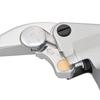 Daytona NISSIN Motorcycle Clutch Master Silver Clear 61748 Cylinder, Horizontal, 14mm, Body/Buffed Lever,