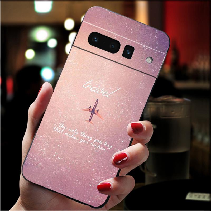 Aircraft Airplane fly travel cloud Plane Phone Case For Google Pixel 10 Pro 9 Pro XL 9A 8 7 6 Pro Pixel 8A 7A 6A Pixel 8 7 6 5