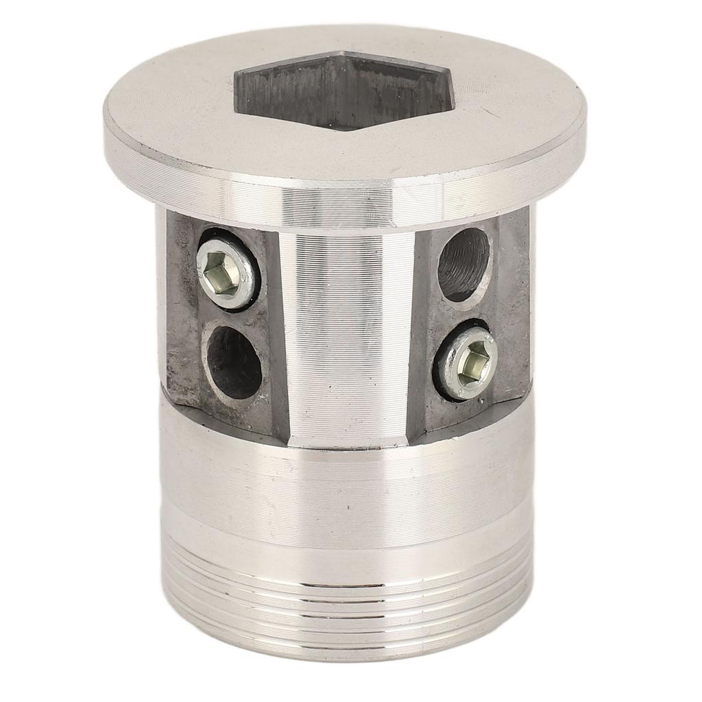 Aluminum Trimmer Head Replacement Universal Cylinder Type Lawnmower Weeding Head for Farming