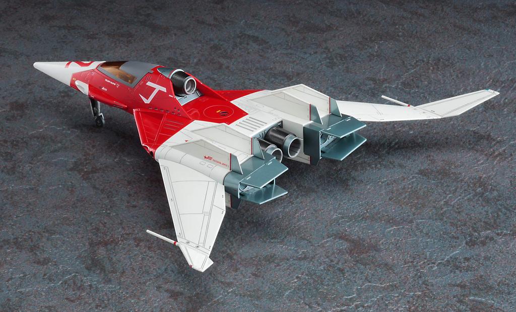 Hasegawa Creator Works Series Crusher Joe Fighter 2 Figure Scale Resin Scale Plastic Model 64775 w/Alfin (1/20 Kit) 1/72 Color-coded