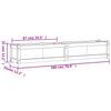 Planting Box 180x31x31 cm Solid Pine Wood