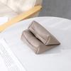 PU Leather Tissue Box Cover Rectangle Tissue Holder for Car Room Bathroom Decor Bedroom Ornament Folding Tissue Covers