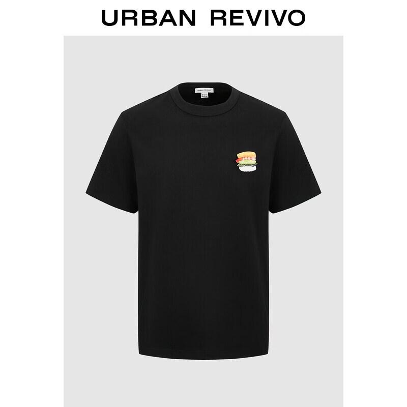 

UR 2026 Men s Spring 3D Pattern Cotton T-Shirt L