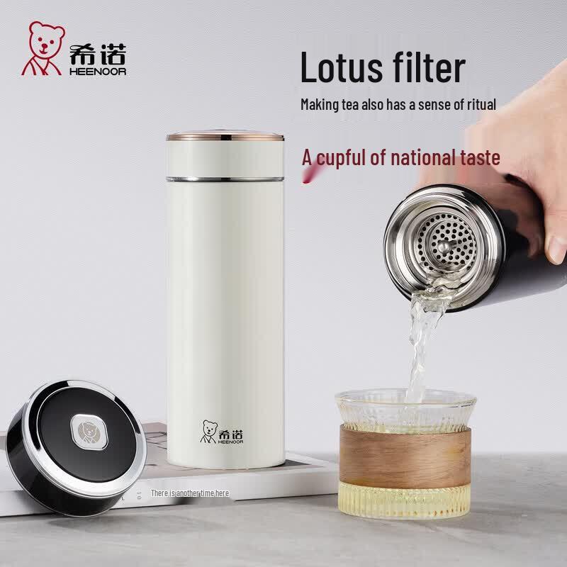 Sino Men's Stainless Steel Portable Tea Thermos