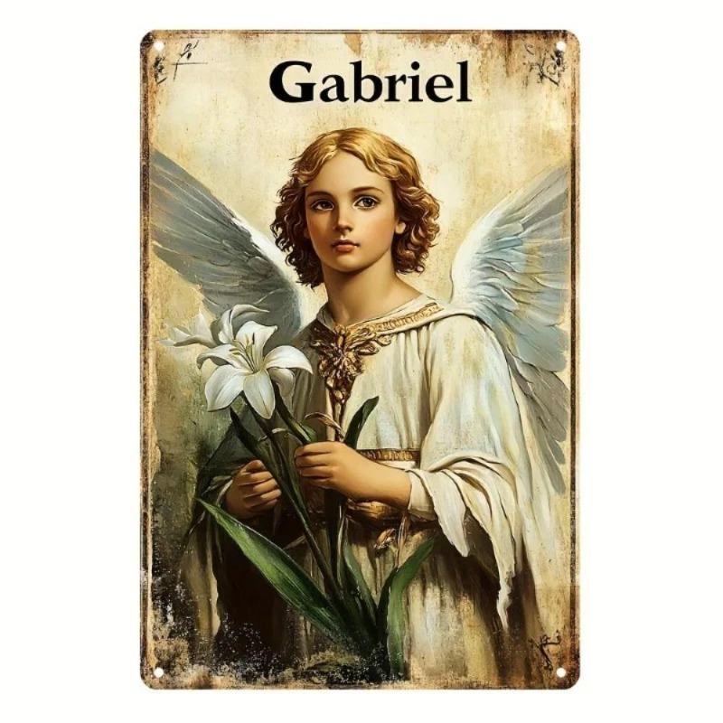 Vintage Decorative Metal Wall Sign 20x30cm