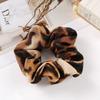 Durable High Elasticity Leopard Print Scrunchie for Adults