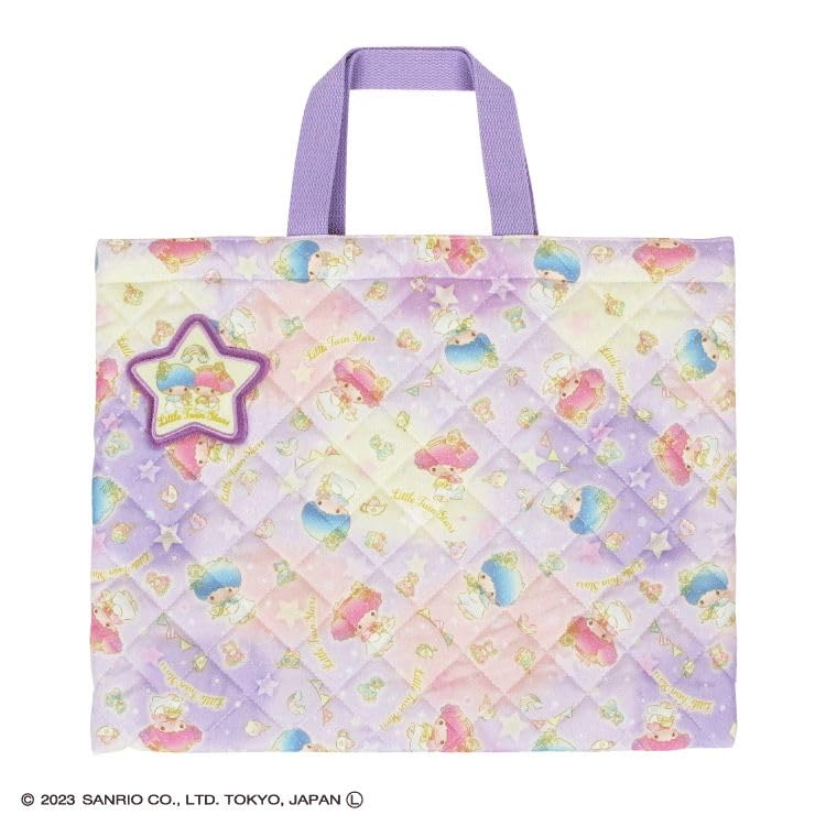 KoohaCreate Quilted Lesson Bag [Tool Bag/Gym Bag/School Bag] KikiLala Little Twin Stars 120684