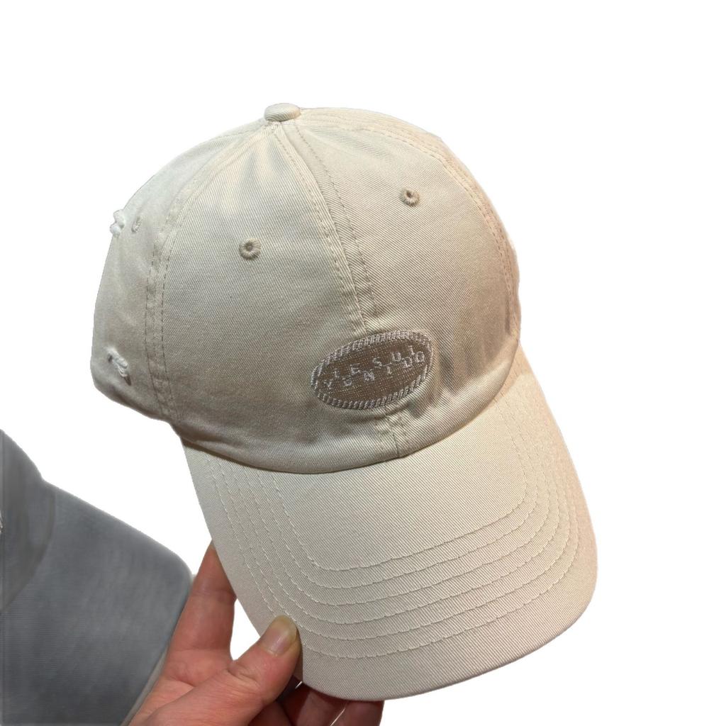 New Ripped Personalized Embroidery Baseball Cap Fashion Youth Travel Versatile Leisure Sports Shade Cap
