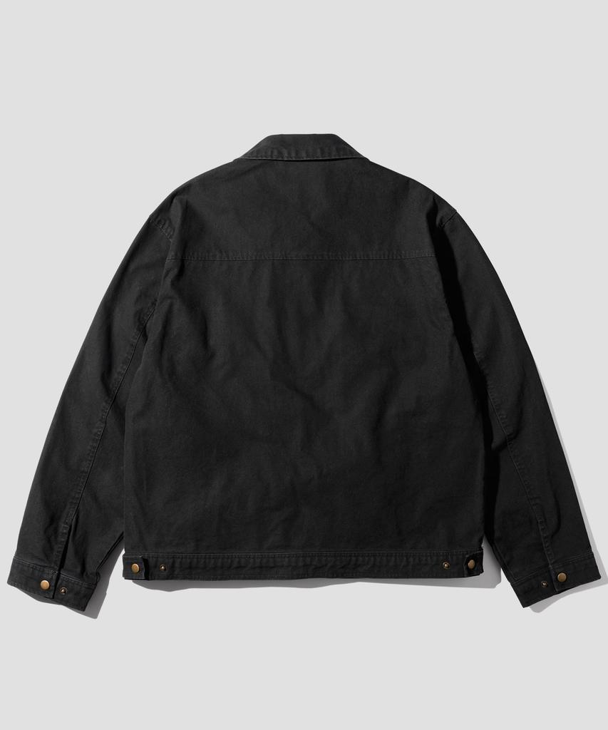 Perstep Oxford Cotton Work Jacket Black Smot4684