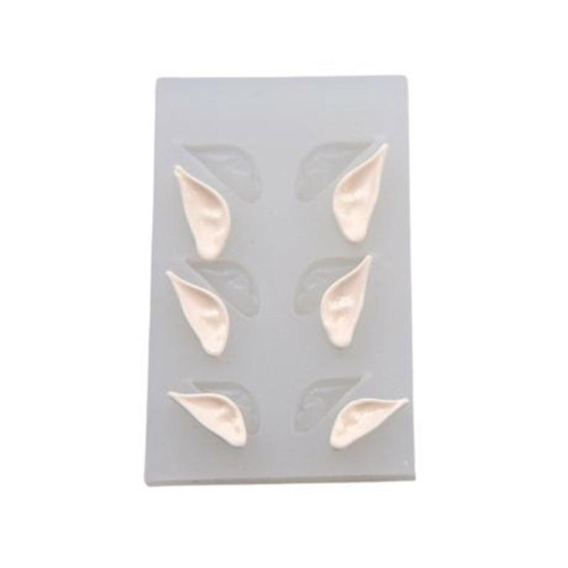 

Universal Use Fondant Molds Exquisite Ear ShapesDecor Crafting Versatile Silicone Mold for Your Cakes Cupcakes Dessert L