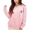 MLB Sweatshirts Unisex Light Pink Crew Neck Moderate Regular 3AMTM0234-50PKL