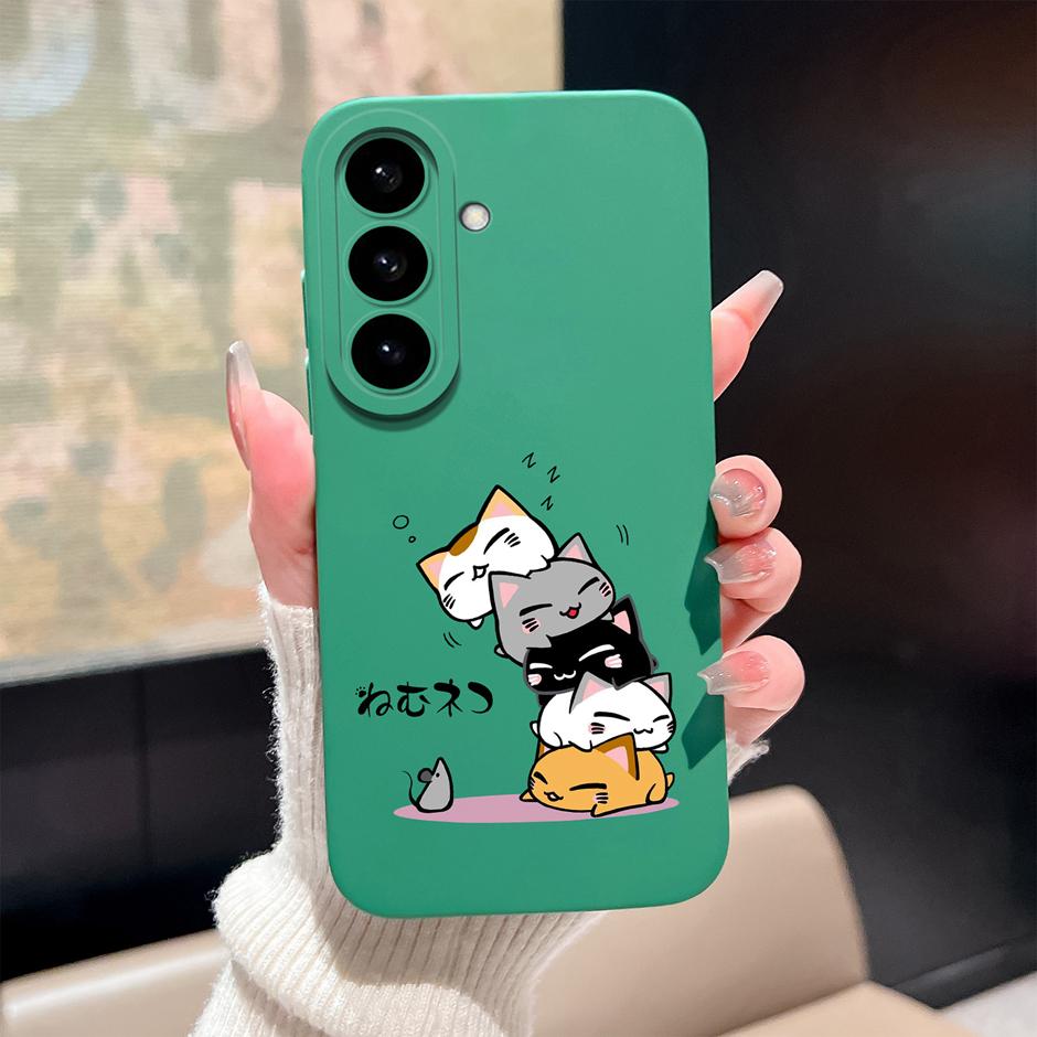 Hülle Für Samsung Galaxy S26 Plus Ultra Cartoon Blumenmuster Silikon Schutzhülle Für SamsungGalaxyS26 Plus S26Ultra Funda