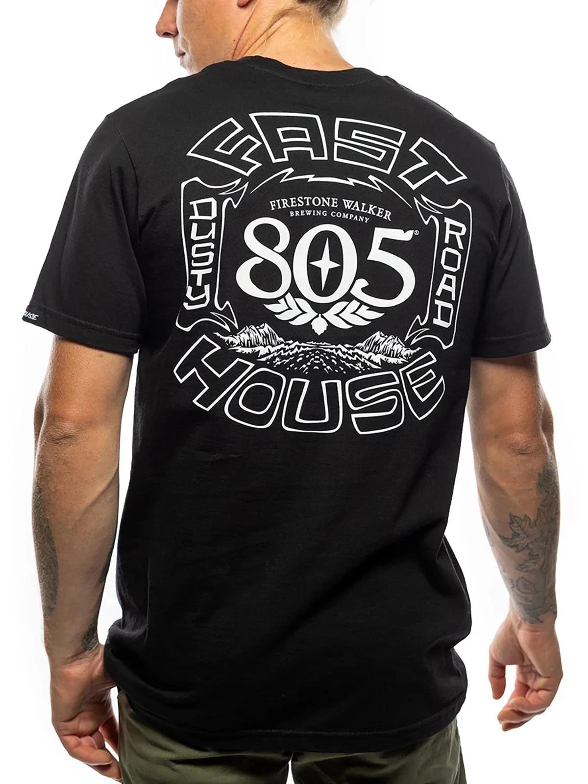 Fasthouse Men s 805 Roam Short Sleeve Midweight T-shirt Motocross Logo FH Tee XXXXL