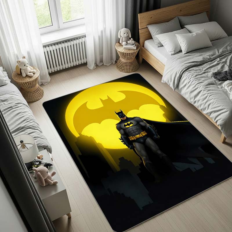 Batman: The Dark Knight Carpet,Bedroom Rug, Doormat,Living Room Rug, Bedside Carpet, Computer Chair Mat, Christmas Gift.
