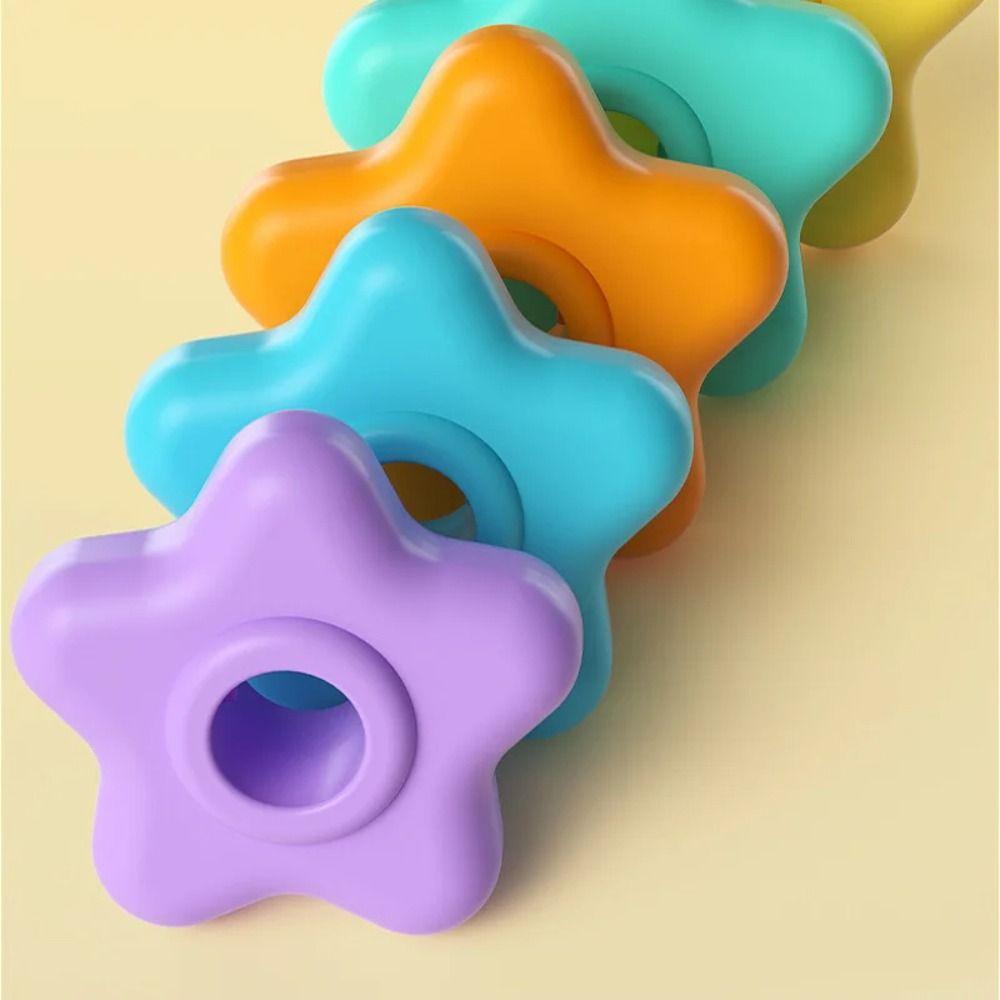 Rainbow Tower Rotating Rainbow Tower Montessori Toy Stacking Rainbow Tower  Children