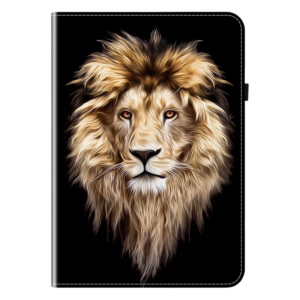For Amazon Kindle Paperwhite (2024)/Kindle Colorsoft Leather Case Pattern Printed Stand Tablet Cover with Card Slots