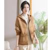 Mom Spring New Casual Jacket Women's Sweater Cardigan Elderly Spring and Autumn Knitted Lapel Coat