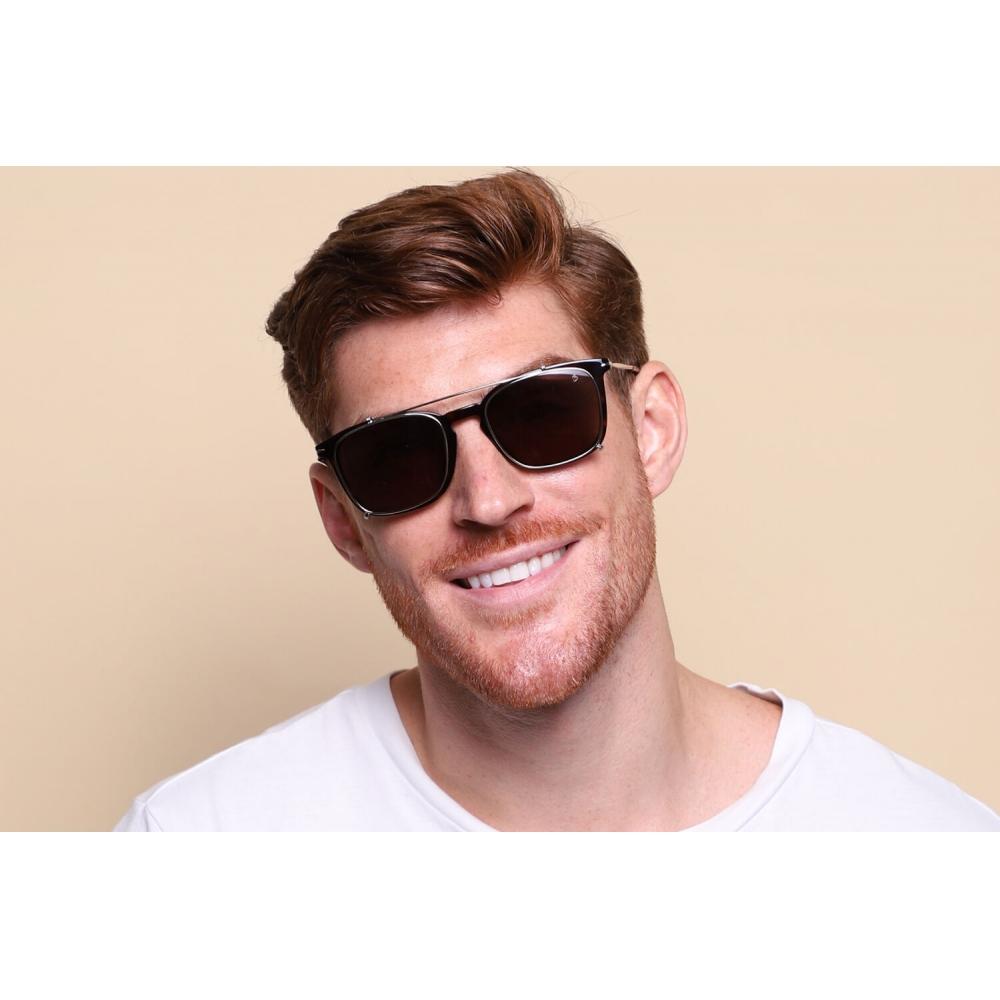 David Beckham Db 1037 G Cs With Clip On 086 Ir Men eyeGlasses