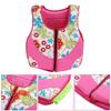 Neoprene Portable Children Safety Life Jacket Vest Floating Accessory for Kid Wearingpink