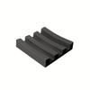Square Silicone Soap Drying Mat,Multi Functional Splash Guard Barrel for Kitchen&Bathroom Drainage Tray with Non Slip Surface