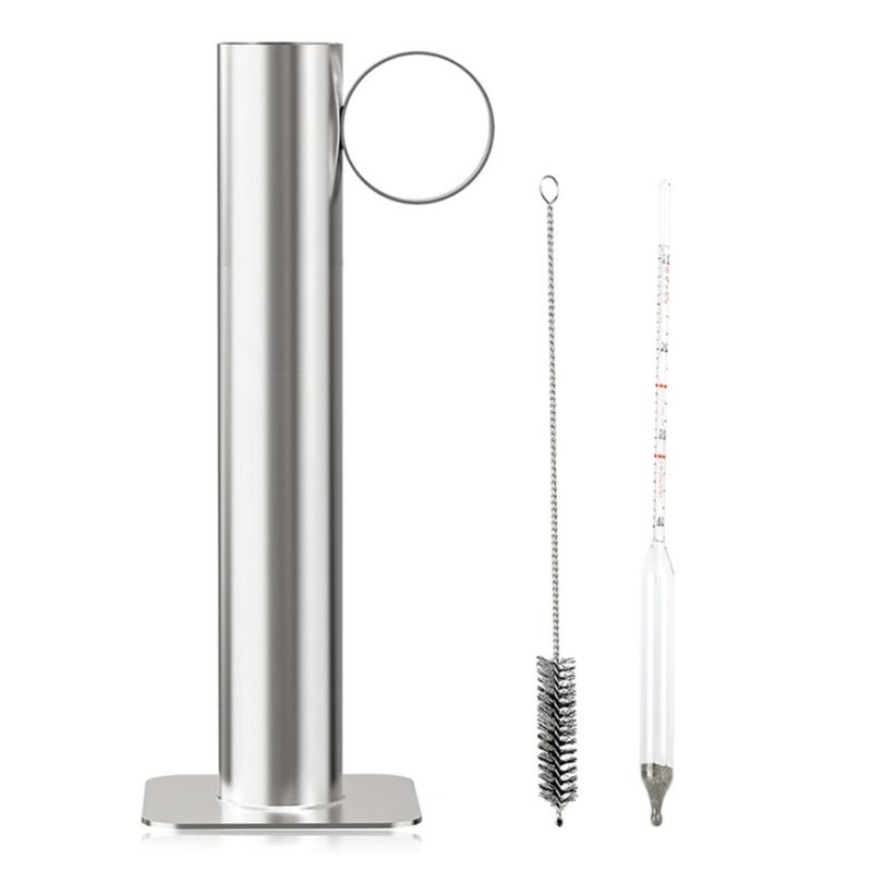 Maple Syrup Hydrometer Test Cup Measure Sugar Content Stainless Steel Equipment Accurate Design for Syrup Supplies 1