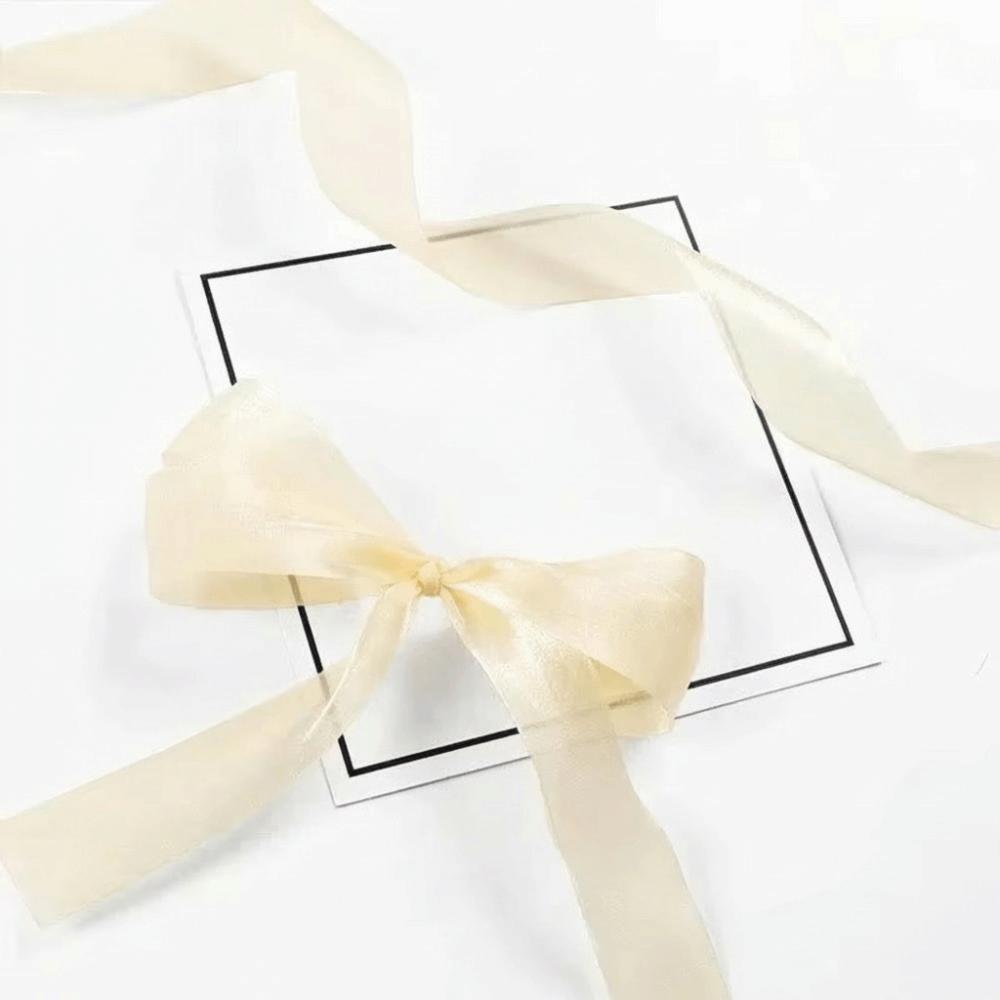 

DIY Festival Gift Box Packing Ribbons Translucent Hair Clip Ribbons Beautiful Chiffon Ribbons