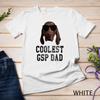 Coolaste GSP Pappa Hund med solglasögon rolig illustration Unisex T-shirt