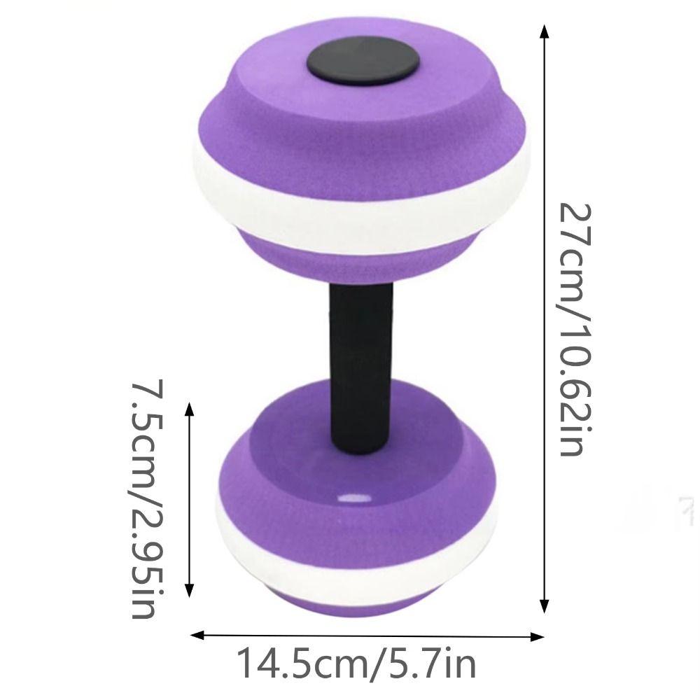 Density Water Aquatic Aerobics Dumbbell Round EVA Water Sports Dumbbells  Water Sports
