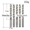 10-Piece High-Speed Steel Twist Drill & 5-Piece Hand Drill Bit Set