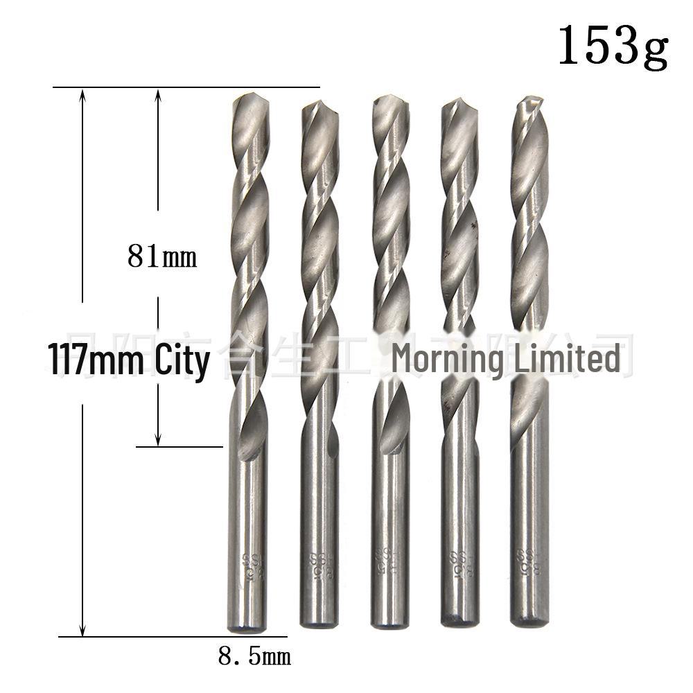 10-Piece High-Speed Steel Twist Drill & 5-Piece Hand Drill Bit Set