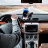 Dashboard Cell Phone Holder Anti-slip Phone Mount 360 Rotation Auto Window Suction Cup Mobile Phone Stand Cell Phone Holder