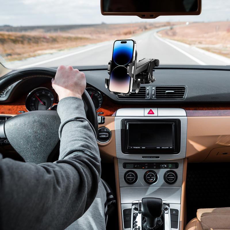Dashboard Cell Phone Holder Anti-slip Phone Mount 360 Rotation Auto Window Suction Cup Mobile Phone Stand Cell Phone Holder