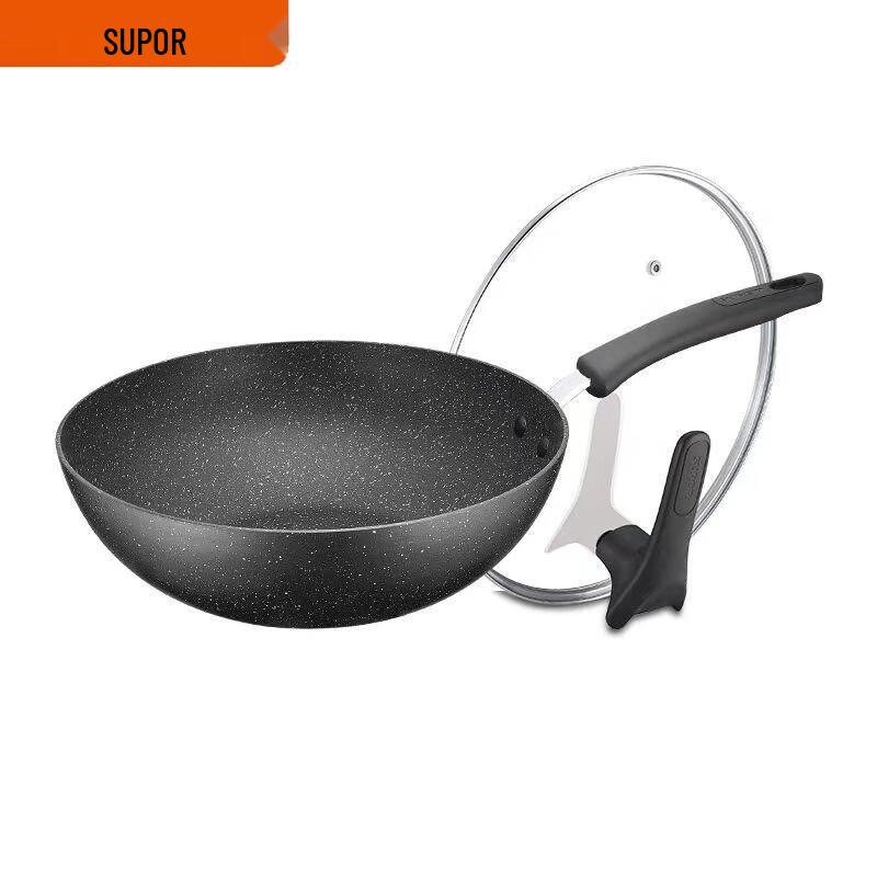 SUPOR 32cm Non-stick Stir-fry Wok