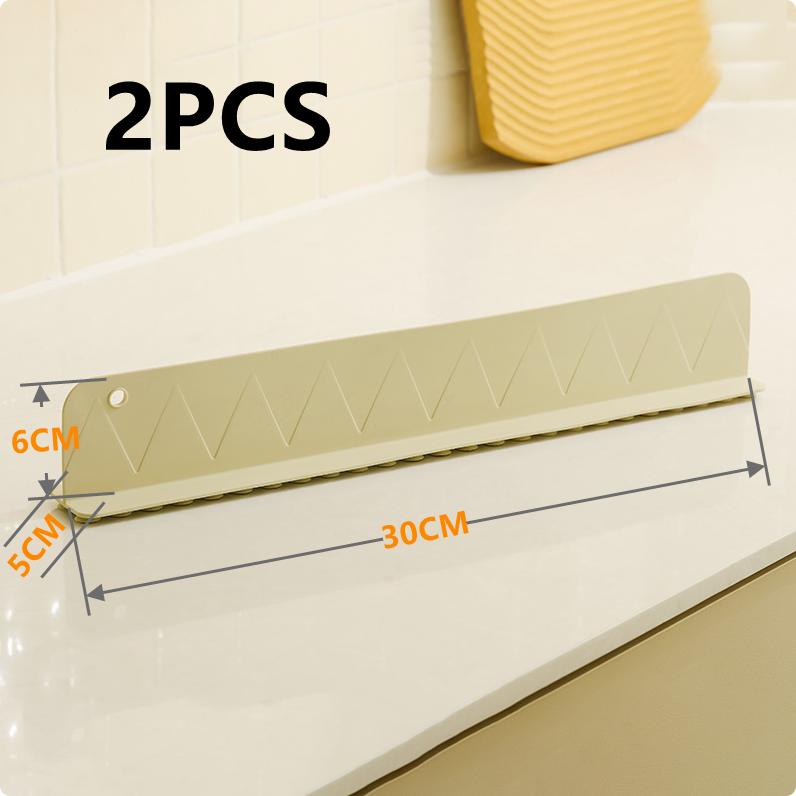 Silicone Sink Splash Guard with Suction Cups |Anti-Splashing Baffle for Kitchen/Bathroom|Clothes & Countertop Protection