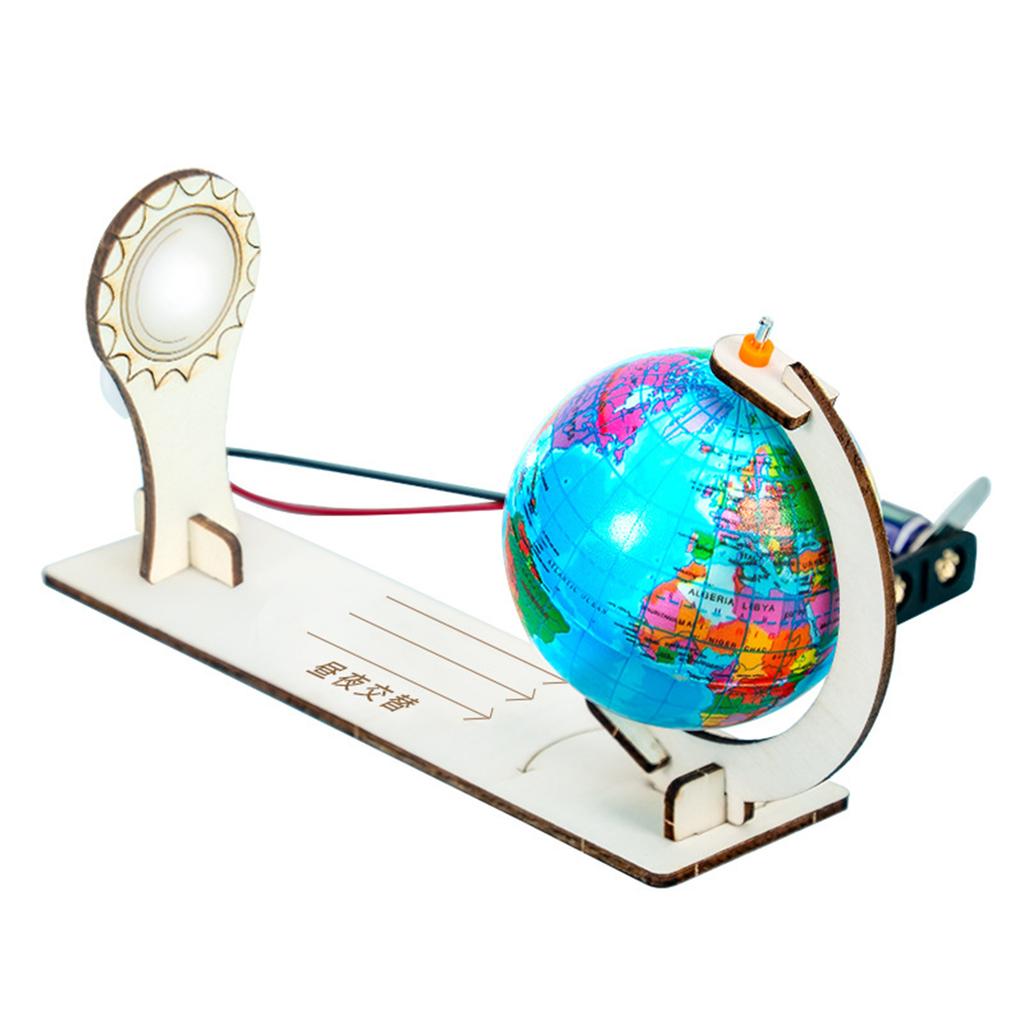 Model Demonstracyjny Zmiany Dnia i Nocy Zestawy do Eksperymentów Naukowych Pomoce Dydaktyczne do Fizyki Zabawka STEM Zestawy do Eksperymentów