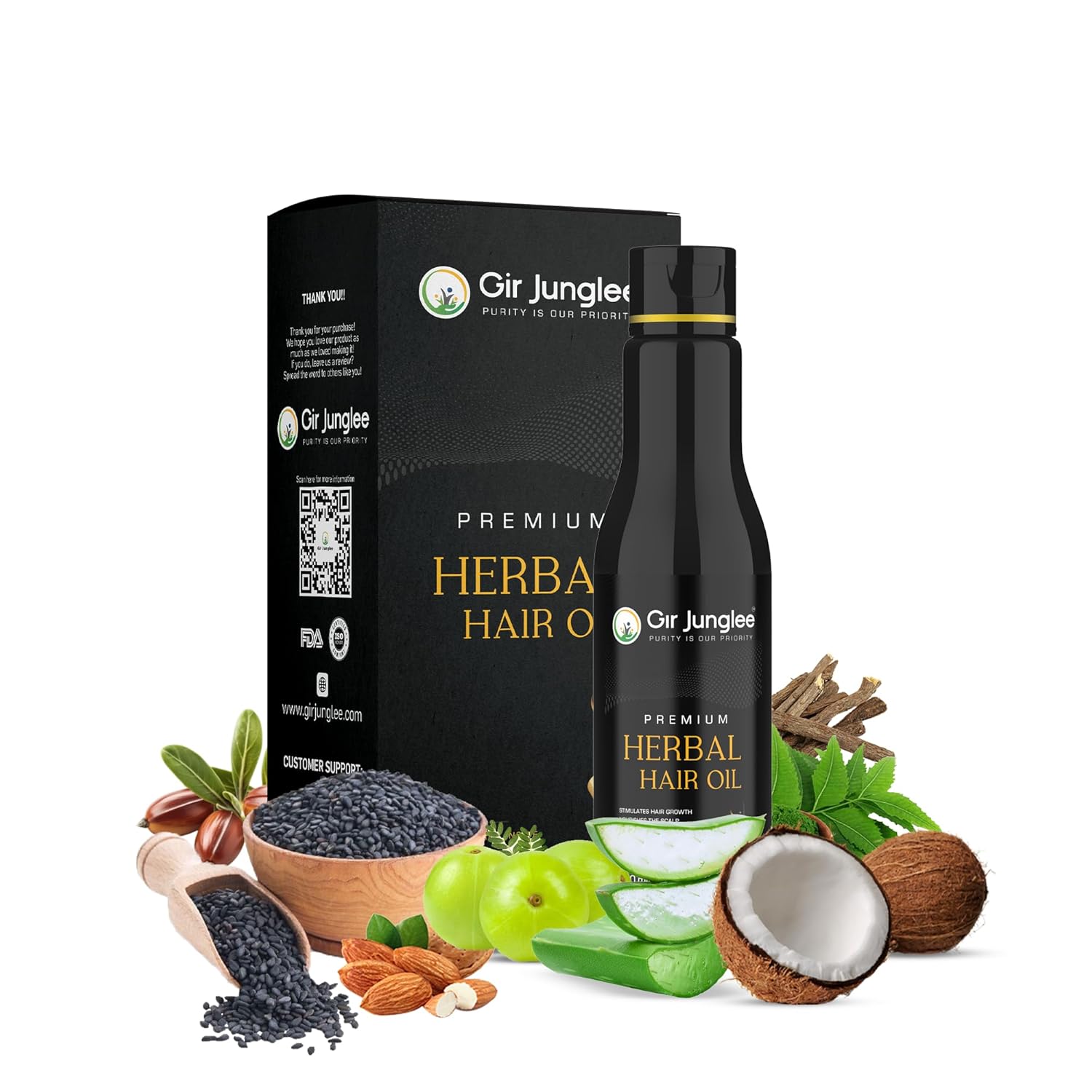 

Премиальное травяное масло для волос – Аюрведический метод Кшир Пак с амлой, брахми и натуральными травами для питания волос и ухода за кожей головы (100 мл) 100 ML