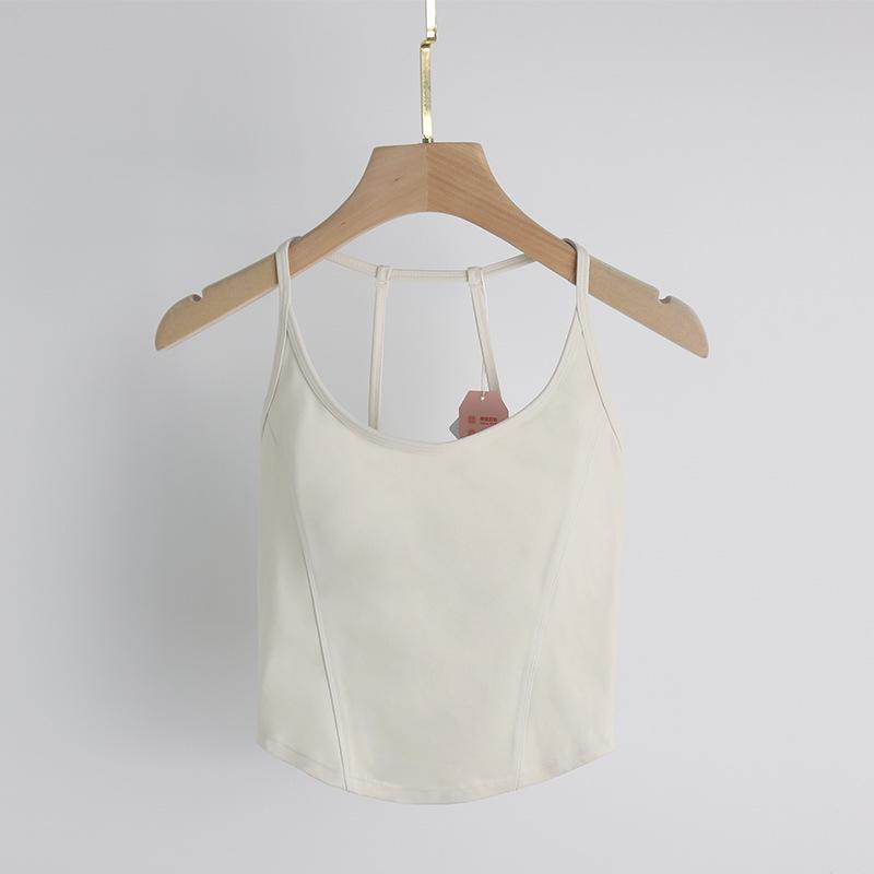 

Летний высокоинтенсивный ударопрочный цельный спортивный бюстгальтер с фиксированной чашкой и антибактериальной тканью Extra Large