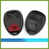 Car Replacement Key Fob Remote Control Shell Case KOBGT04A for Chevrolet HHR 2006-2011 4 Key Button Black Vehicle Components