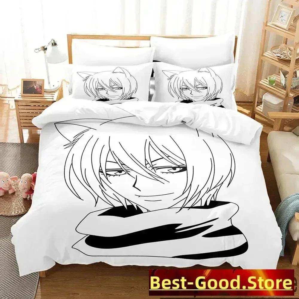 3D Print Kamisama Kiss Tomoe Anime Bedding Set Duvet Cover Sheet Printed Pillowcase Bed Full Queen King Size Comforter Bedroom