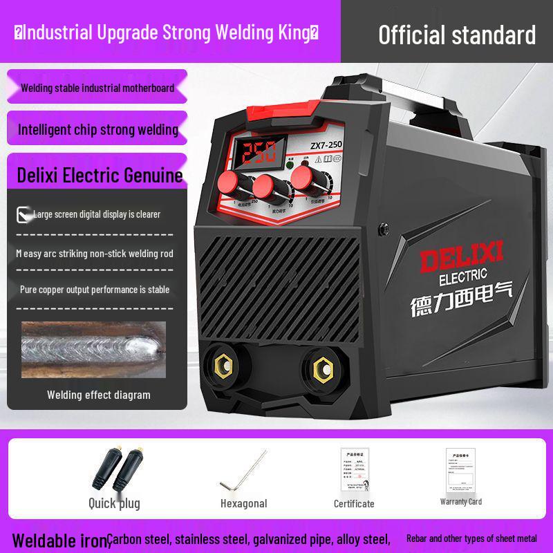 250 Dual Voltage Electric Welder, 220V Household and 380V Industrial, Portable Small Welding Machine